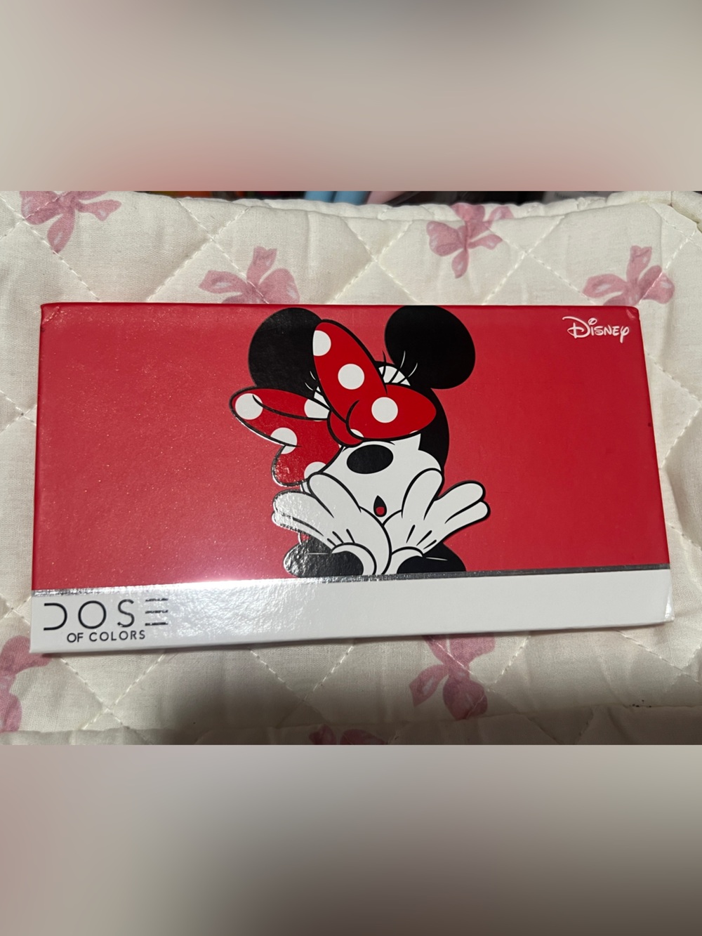 BOSO of Colors x Disney Minnie Mouse Makeup Palette - Red & Black